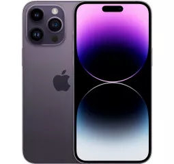 Смартфон Apple iPhone 14 Pro Max 128 Gb eSIM Deep Purple (MQ8R3)