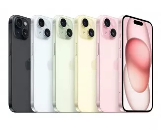 Смартфон Apple iPhone 15 128GB Black (MTP03)