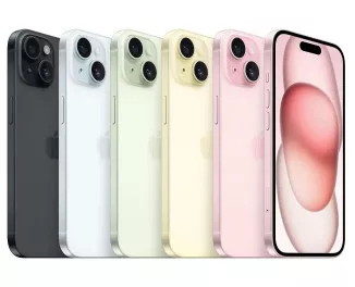 Смартфон Apple iPhone 15 128GB Yellow (MTP23)