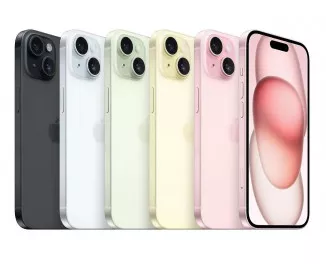 Смартфон Apple iPhone 15 256GB Green (MTPA3)