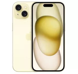 Смартфон Apple iPhone 15 256GB Yellow (MTP83)