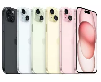 Смартфон Apple iPhone 15 Plus 256GB Black (MU183)