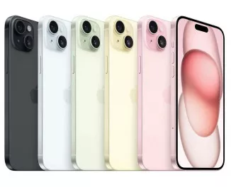 Смартфон Apple iPhone 15 Plus 256GB Yellow (MU1D3)