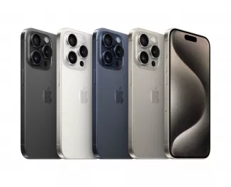 Смартфон Apple iPhone 15 Pro Max 1TB Blue Titanium (MU7K3)
