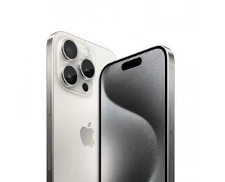 Смартфон Apple iPhone 15 Pro Max 1TB White Titanium (MU7H3)