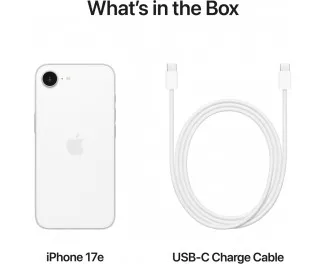 Смартфон Apple iPhone 17e 512GB White (MHU04)