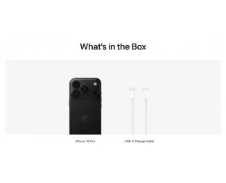 Смартфон Apple iPhone 18 Pro 1TB eSIM Black (MJQC4, MJRF4)