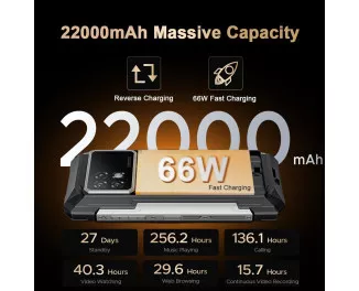 Смартфон Doogee S200 Max 16/512GB Gray