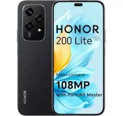 Смартфон Honor 200 Lite 12/256GB Midnight Black Global