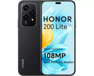Смартфон Honor 200 Lite 12/256GB Midnight Black Global