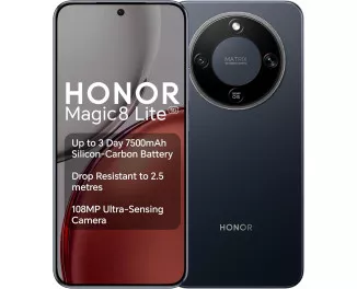 Смартфон Honor Magic8 Lite 8/512GB Midnight Black Global