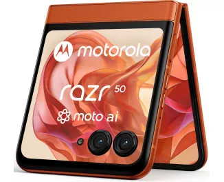 Смартфон Motorola Razr 50 8/256GB Spritz Orange (PB200052RS)