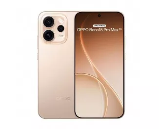 Смартфон OPPO Reno15 Pro Max 5G 12/512GB Aurora Gold Global