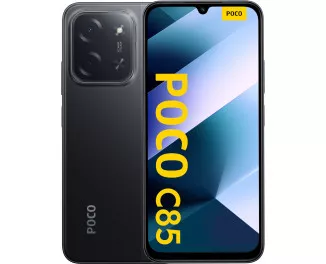 Смартфон Poco C85 6/128GB NFC Black Global