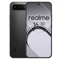 Смартфон realme 16 5G 8/256GB Air Black (RMX5171)
