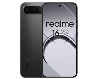 Смартфон realme 16 5G 8/256GB Air Black (RMX5171)