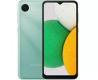 Смартфон Samsung Galaxy A03 Core 2/32Gb Light Green (SM-A032FLGD)