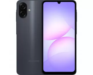 Смартфон Samsung Galaxy A07 4G 6/128GB Black (SM-A075FZKH)
