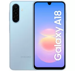 Смартфон Samsung Galaxy A18 4/128GB Light Blue (SM-A185FLBD)