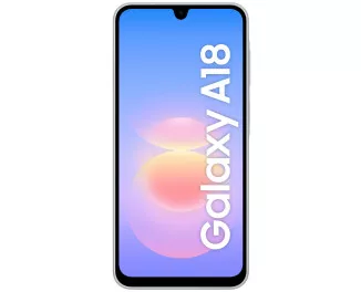 Смартфон Samsung Galaxy A18 4/128GB Silver (SM-A185FZSD)