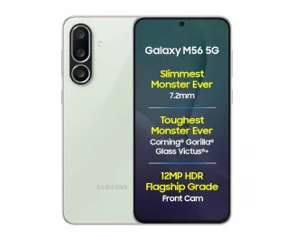 Смартфон Samsung Galaxy M56 5G 8/128GB Light Green (SM-M566BLGA)