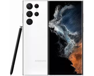 Смартфон Samsung Galaxy S22 Ultra 12/256GB Phantom White (SM-S908BZWGSEK)