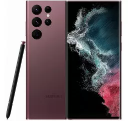Смартфон Samsung Galaxy S22 Ultra 8/128GB Burgundy (SM-S908BDRDSEK)