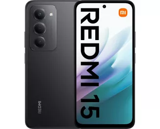 Смартфон Xiaomi Redmi 15 4G 8/256GB NFC Midnight Black