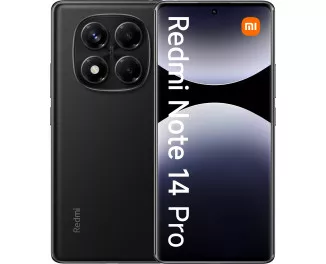 Смартфон Xiaomi Redmi Note 14 Pro 4G 12/256GB NFC Midnight Black Global