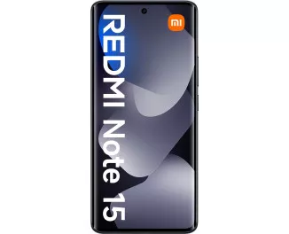 Смартфон Xiaomi Redmi Note 15 4G 8/256GB NFC Black Global
