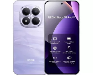 Смартфон Xiaomi Redmi Note 15 Pro 5G 8/512GB NFC Mist Purple Global