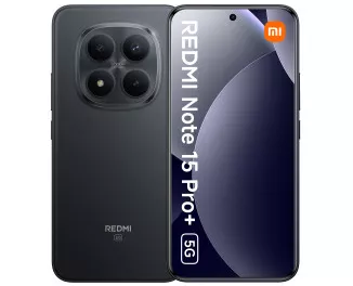 Смартфон Xiaomi Redmi Note 15 Pro+ 5G 12/256GB NFC Midnight Black Global