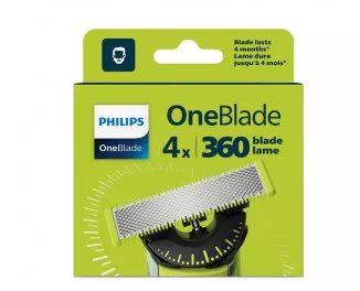 Змінне лезо PHILIPS OneBlade 360 4-Pack (QP440/50)
