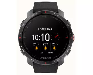 Спортивний годинник Polar Grit X Pro Black DLC M/L (90085773)
