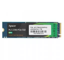 SSD накопитель 1 TB Apacer AS2280P4U (AP1TBAS2280P4U-1)
