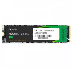 SSD накопитель 1 TB Apacer AS2280P4X (AP1TBAS2280P4X-1)