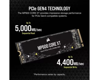 SSD накопитель 1 TB Corsair MP600 Core XT (CSSD-F1000GBMP600CXT)