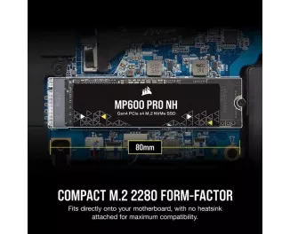 SSD накопитель 1 TB Corsair MP600 PRO NH (CSSD-F1000GBMP600PNH)