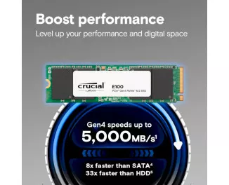 SSD накопичувач 1 TB Crucial E100 (CT1000E100SSD8)