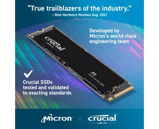 SSD накопичувач 1 TB Crucial P3 (CT1000P3SSD8)
