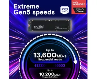 SSD накопичувач 1 TB Crucial T705 (CT1000T705SSD3)