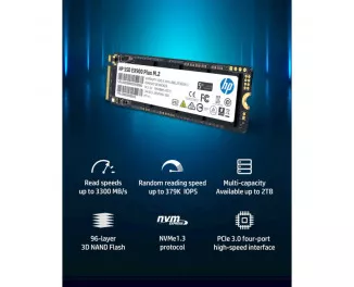 SSD накопитель 1 TB HP EX900 Plus (35M34AA#)