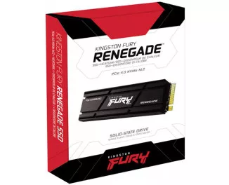 SSD накопитель 1 TB Kingston Fury Renegade with Heatsink (SFYRSK/1000G)