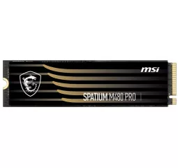 SSD накопитель 1 TB MSI Spatium M480 Pro (S78-440L1G0-P83)
