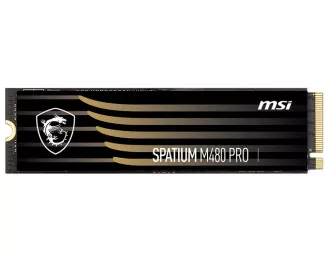 SSD накопитель 1 TB MSI Spatium M480 Pro (S78-440L1G0-P83)