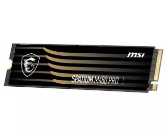 SSD накопитель 1 TB MSI Spatium M480 Pro (S78-440L1G0-P83)
