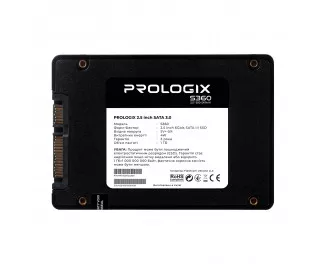 SSD накопитель 1 TB Prologix S360 (PRO1000GS360)