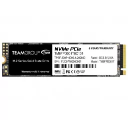 SSD накопитель 1 TB Team MP33 Pro (TM8FPD001T0C101)