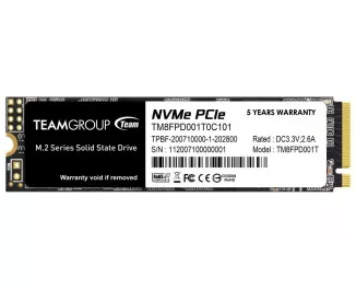 SSD накопитель 1 TB Team MP33 Pro (TM8FPD001T0C101)