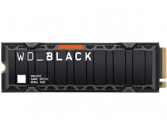 SSD накопитель 1 TB WD Black SN850X with Heatsink (WDS100T2XHE)